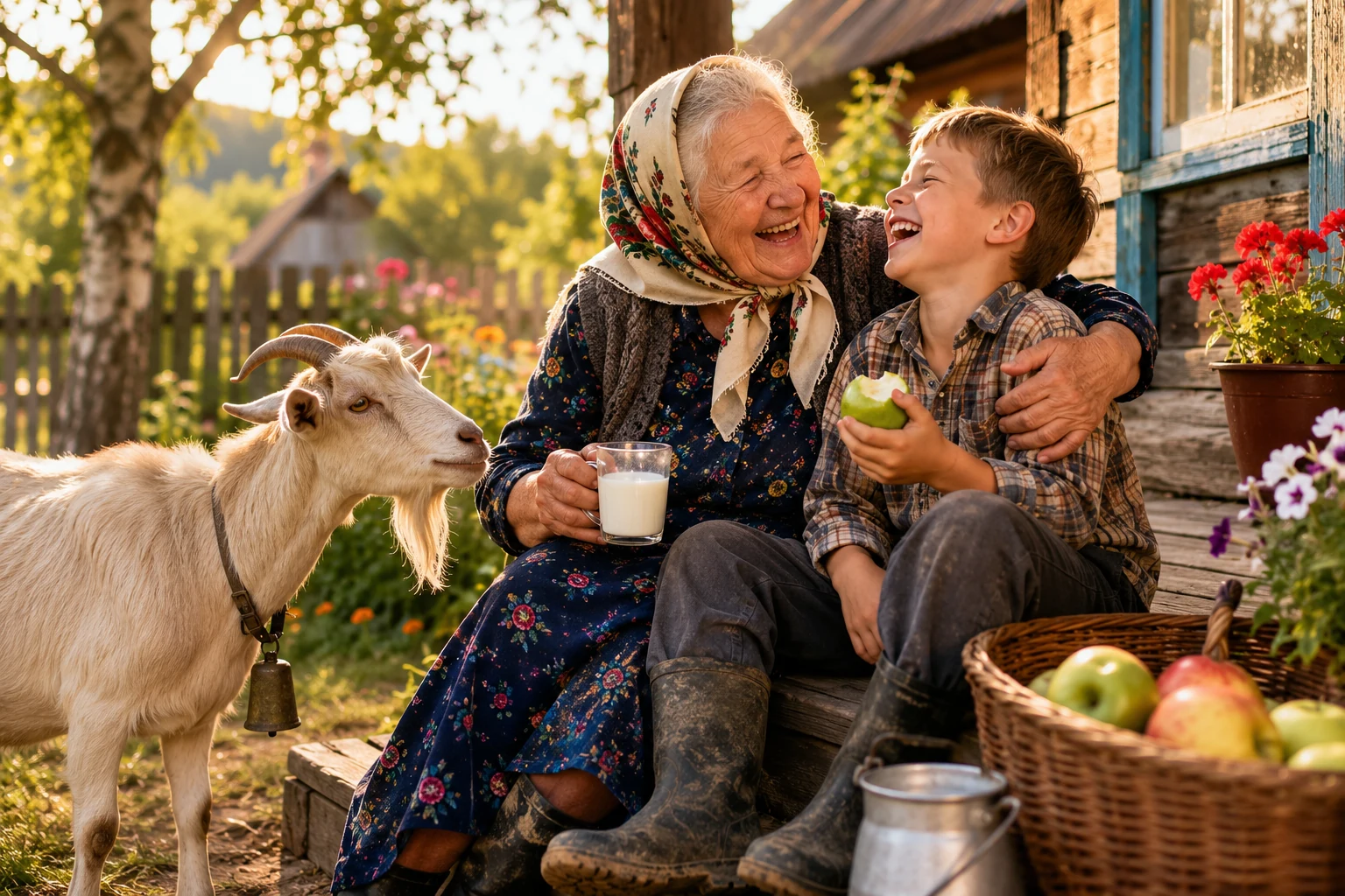 А помнишь, бабуль?